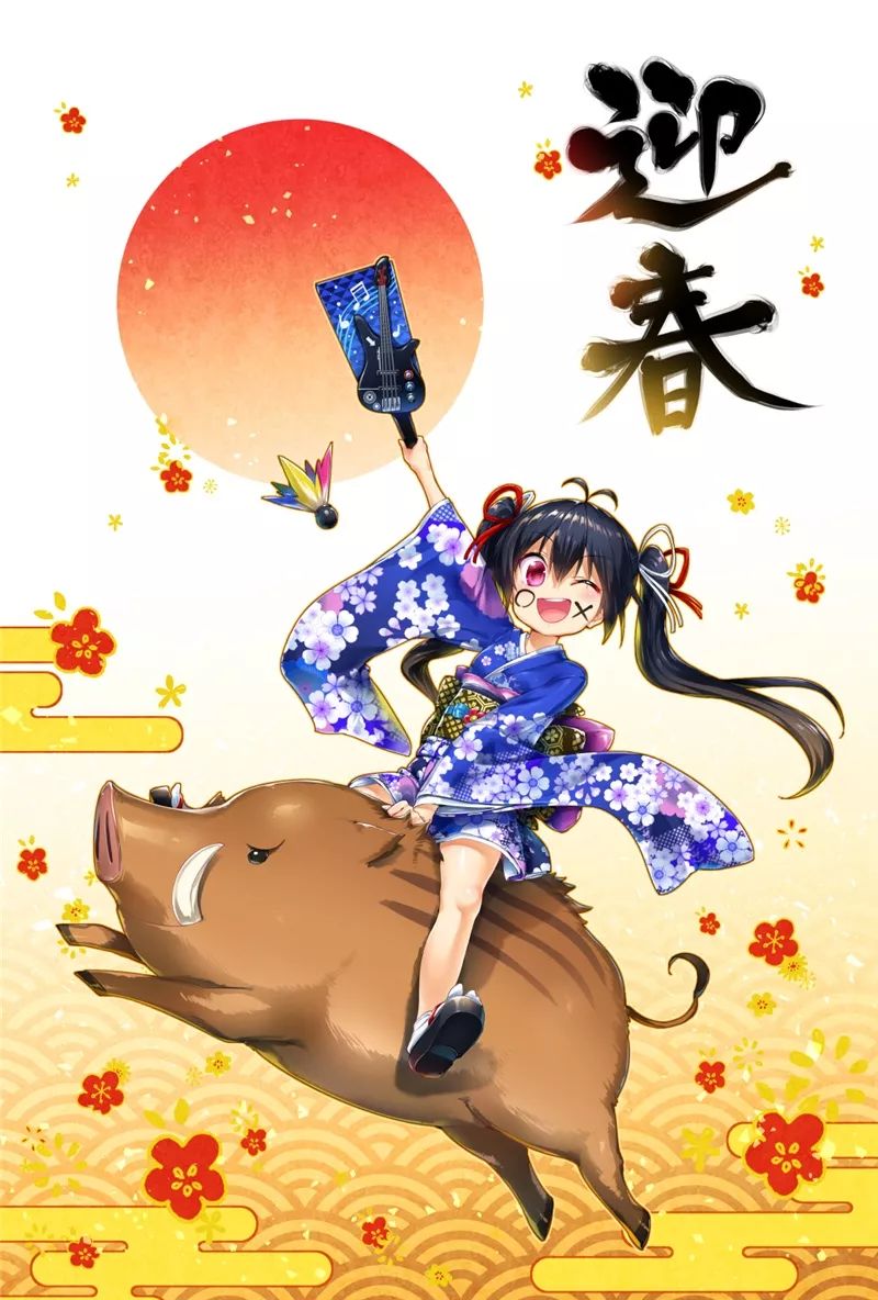 传统与现代交织的喜庆表达，最新过年漫画欣赏