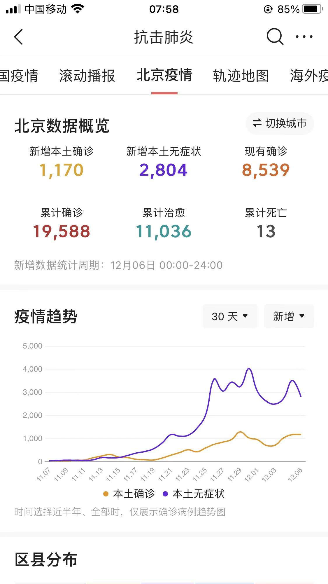 北京疫情最新数据报告发布